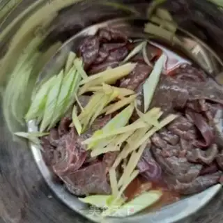 Make Pilla pepper fried liver step 4