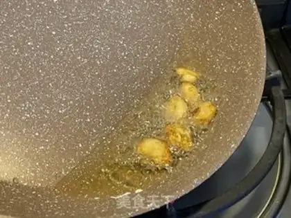 Make Garlic tofu step 4