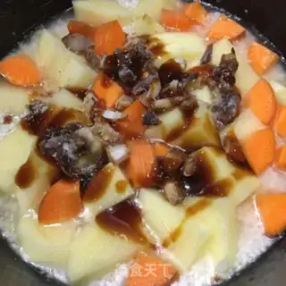 Make Potato rice step 2