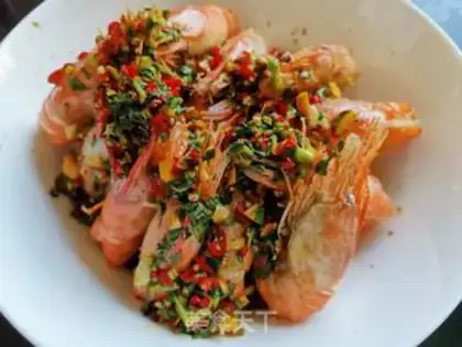 Make Mustard shrimp step 6