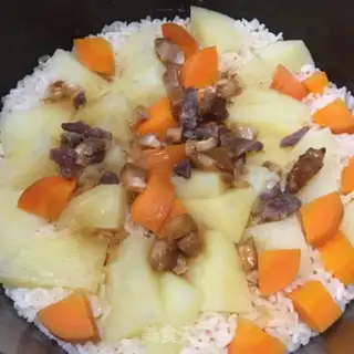 Make Potato rice step 5