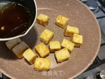 Make Garlic tofu step 6