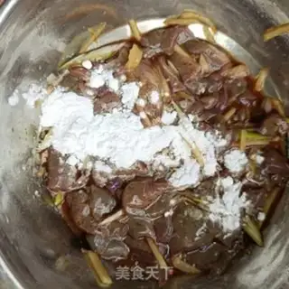Make Pilla pepper fried liver step 8