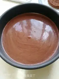Make Chocolate mousse cake step 22