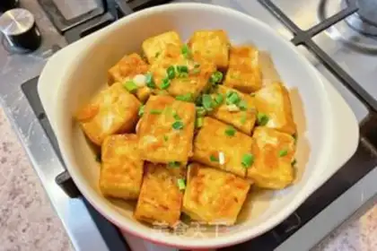 Make Garlic tofu step 8
