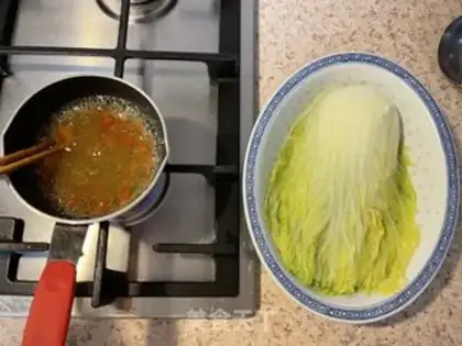 Make A cabbage step 3