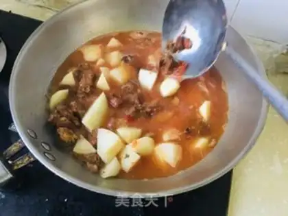 Make Tomato potato stew step 3