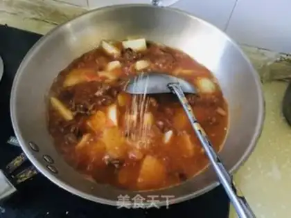 Make Tomato potato stew step 5