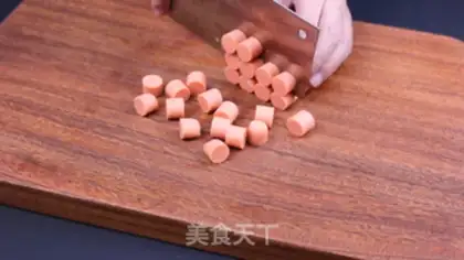 Make Spam potatoes step 1