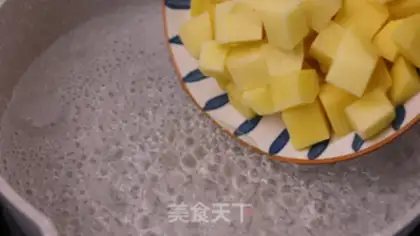 Make Spam potatoes step 3