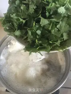 Make The soup is white step 7