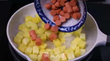 Make Spam potatoes step 6