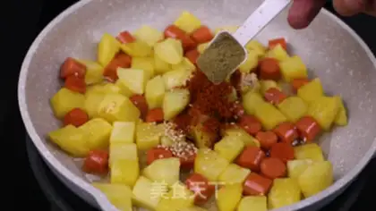 Make Spam potatoes step 9