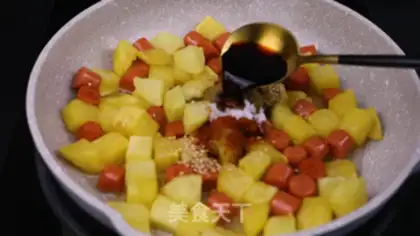 Make Spam potatoes step 11