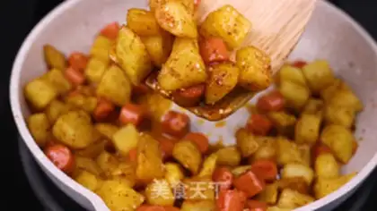 Make Spam potatoes step 12