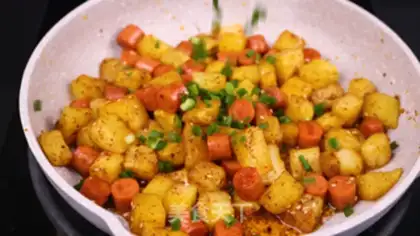 Make Spam potatoes step 13