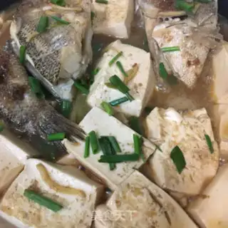 Make Tofu from the bass stew step 5