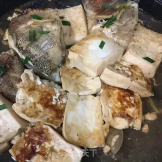 Make Tofu from the bass stew step 6