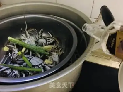 Make Crabs evaporating rice fields step 3