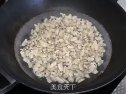 Make Fry clams step 4