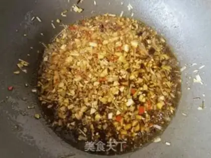 Make Garlic pepper for abalone step 7