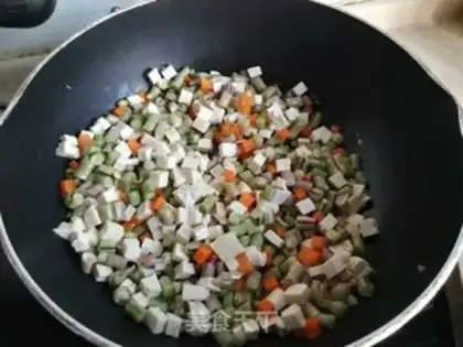 Make Carrot and tofu step 2