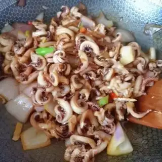 Make Fired squid step 9