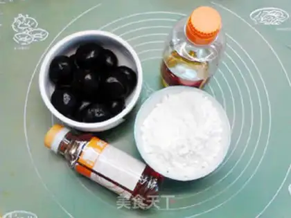 Make Blueberry mooncake step 0