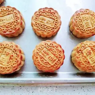 Make Green Bean Mooncake step 9