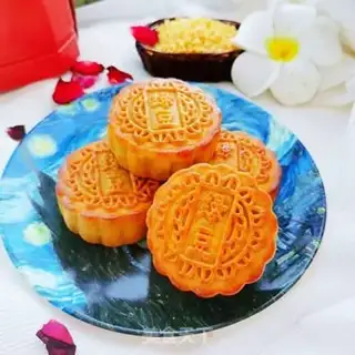 Make Green Bean Mooncake step 12