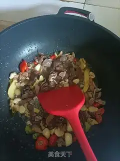 Make Spicy chicken step 6