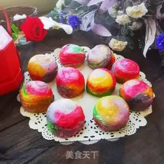 Make Colored souffle step 21