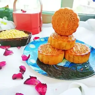Make Green Bean Mooncake step 13