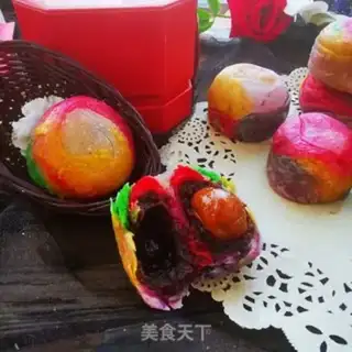 Make Colored souffle step 22