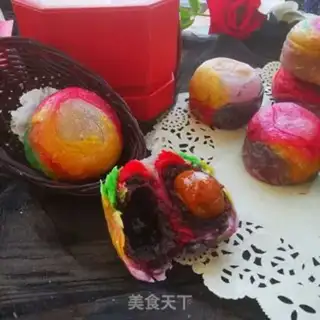 Make Colored souffle step 23