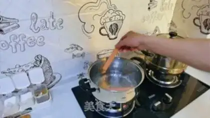 Make Breakfast with fried eggs step 1
