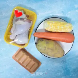 Make Potato curry chicken step 0