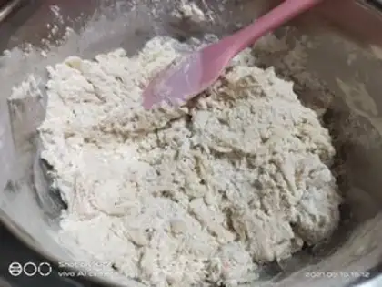Make Tea souffle step 1