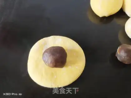 Make Pumpkin bean sand bag step 2