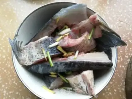 Make Red-burned mackerel step 1