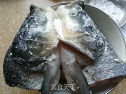 Make Red-burned mackerel step 2