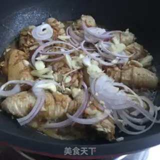 Make Garlic chicken wings step 6