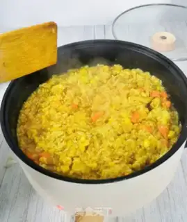 Make Potato curry chicken step 9