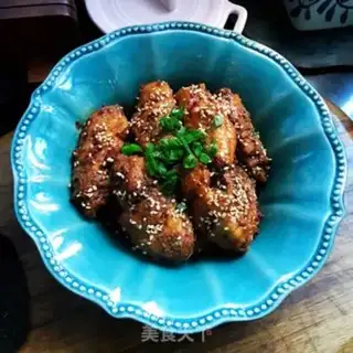 Make Garlic chicken wings step 10