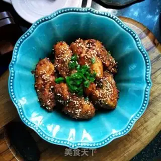 Make Garlic chicken wings step 11