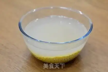 Make Bean and egg yolks step 2