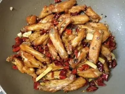 Make Spicy chicken wings step 18