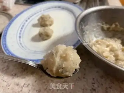 Make Sodium shrimp balls step 3