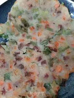 Make Sausage carrot pancakes step 4