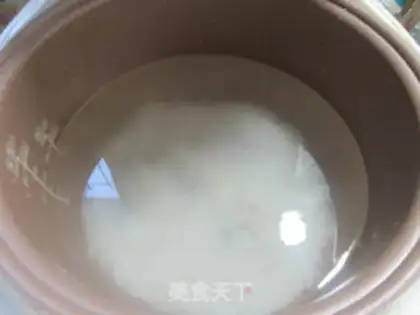 Make The rice porridge step 1